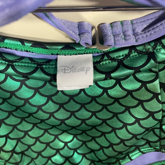 Disney Princess Ariel Mermaid Sea Shell Cosplay Bikini Size S - Picture 7 of 9